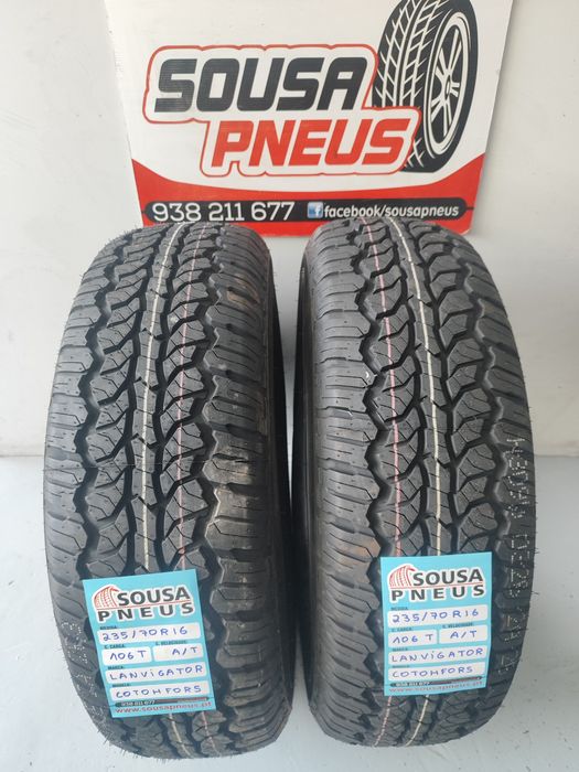 2 pneus Novos 235-70R16 - Oferta da entrega em todo o pais