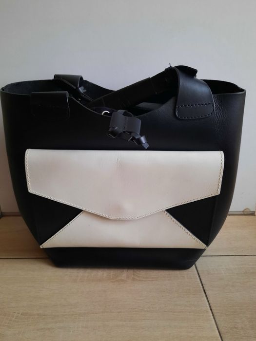 Сумка Zara кожанная