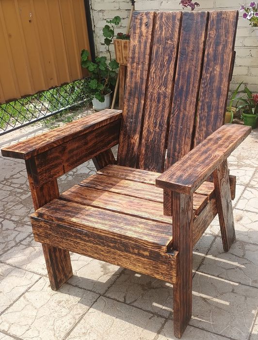 Продам крісло та стіл з дуба