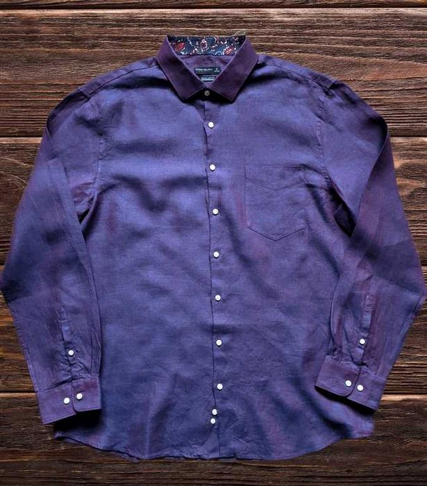 Рубашка WESTBURY® лён -XL-