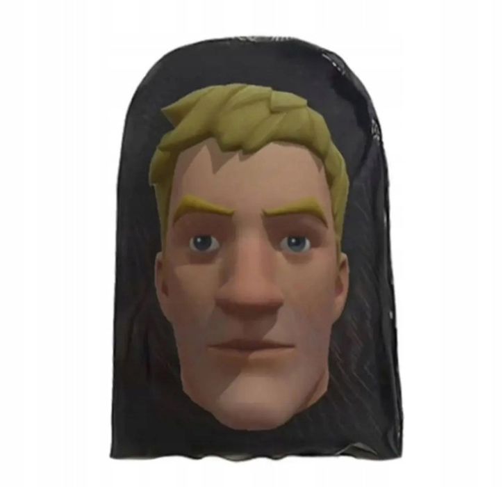 Śmieszna maska Fortnite Default skin twarz śmieszny prezent