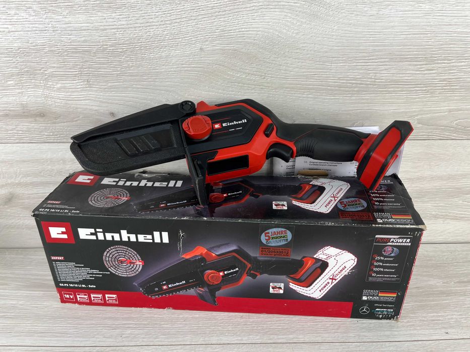 Акумуляторна ланцюгова мініпила Einhell GE-PS 18/15 Li BL-Solo