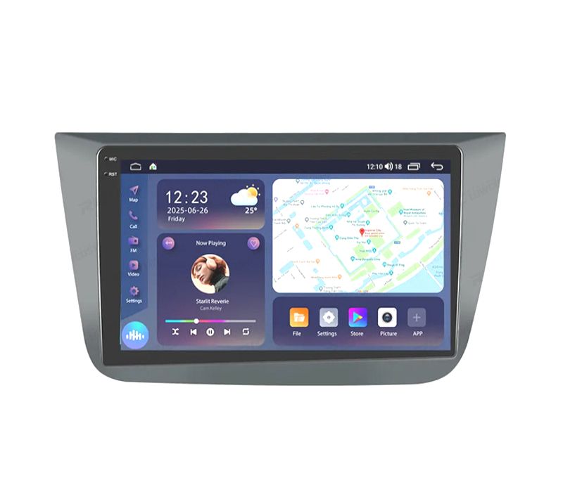 RÁDIO GPS ANDROID 13 SEAT ALTEA 04-16