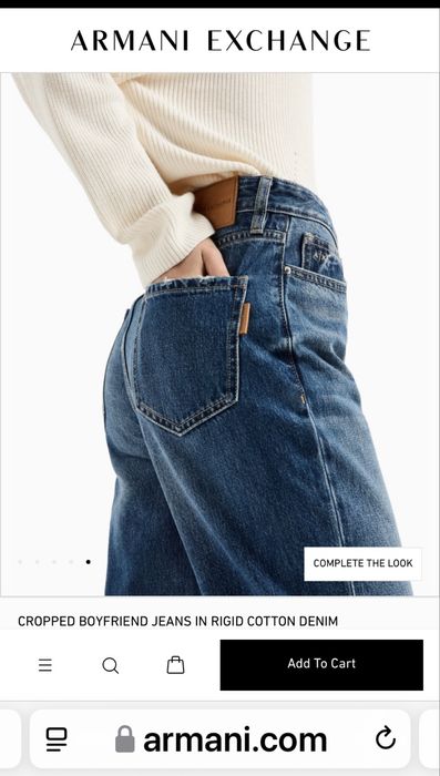 Джинси Armani Exchange