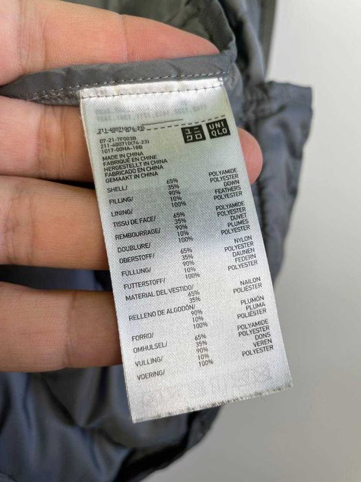 Uniqlo down vest жіноча мікропухова жилетка