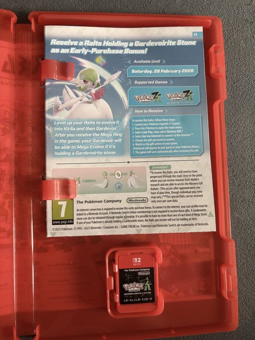 Pokemon Legends Z-A Switch 2 Edition