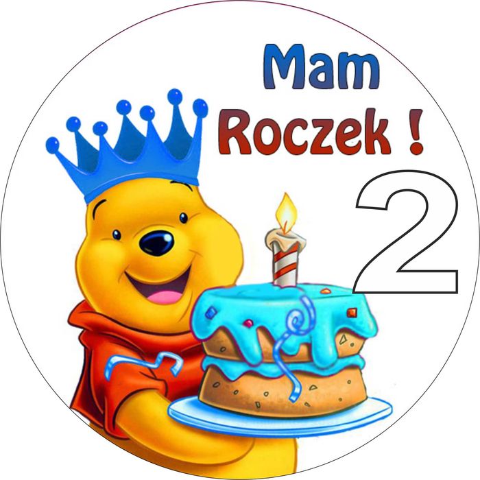 Pan Opłatek na tort - ROCZEK (1)