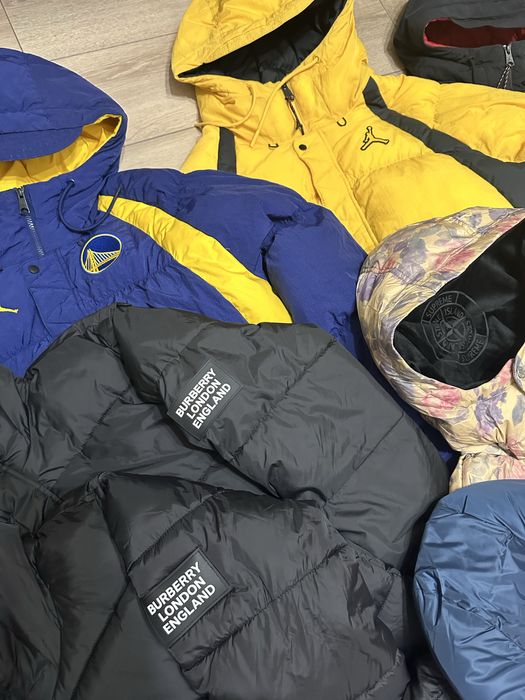 Пуховики stone island jordan essentials burberry