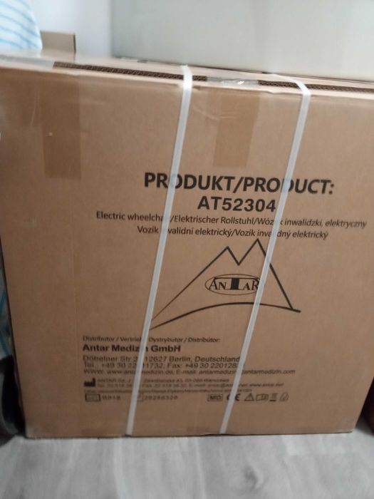 nowy wózek inwalidzki elektryczny