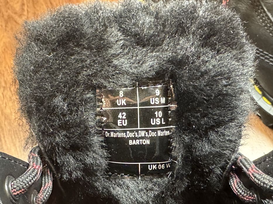 Dr. Martens Barton Black EU 42 / UK 8 / US 9