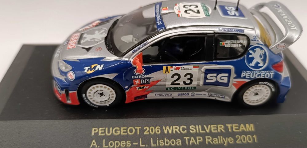 Miniatura Peugeot 206 wrc -1/43