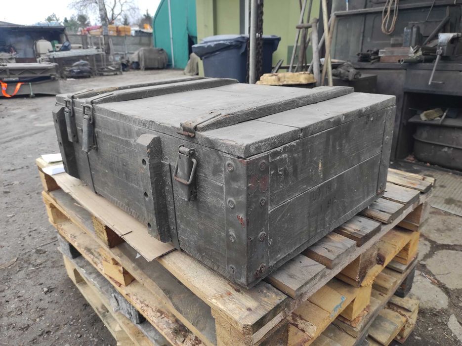 Skrzynia wojskowa na amunicje 125NB-A-D-81