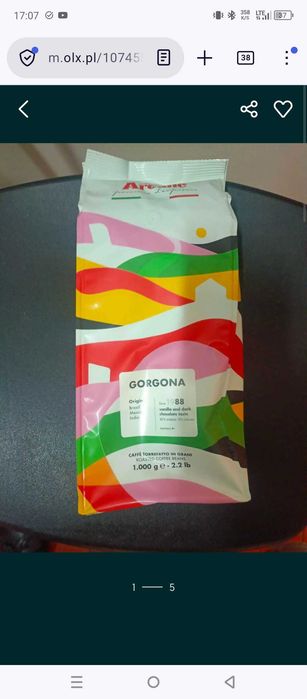 4 szt Arcaffe Gorgona ubran