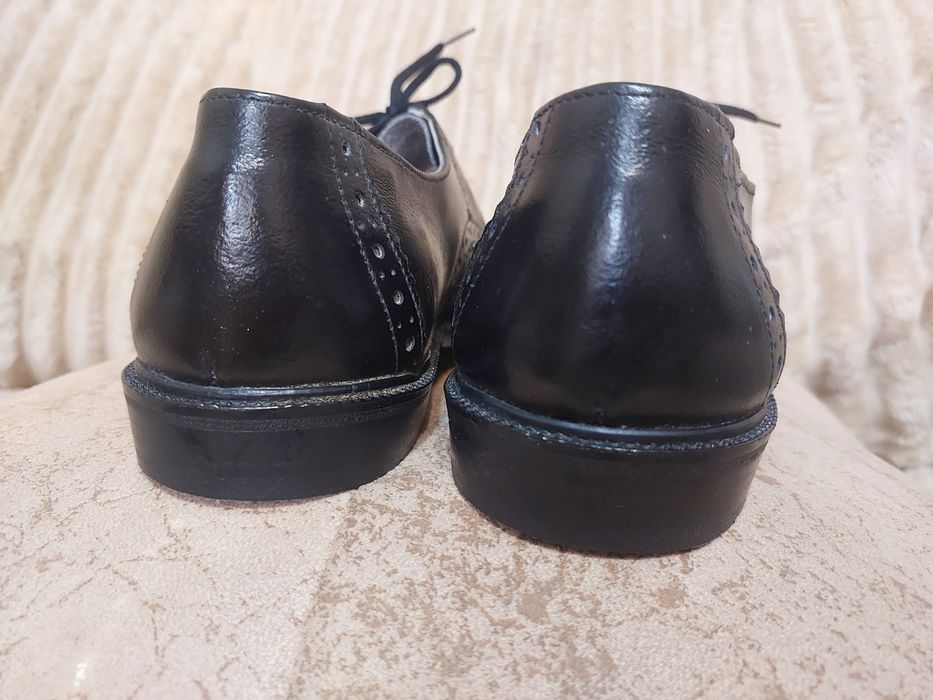 Чоловічі туфлі, оксфорди з перфорацією, 41