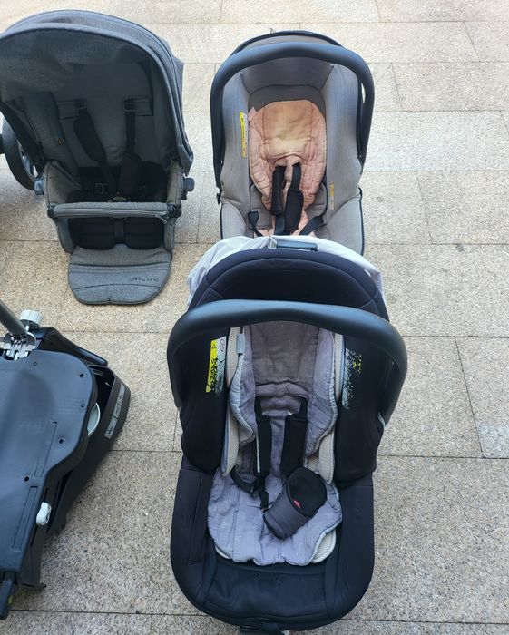 Bebé Babycoque ovo/alcofa- base isofix- carrinho passeio Jané Muum