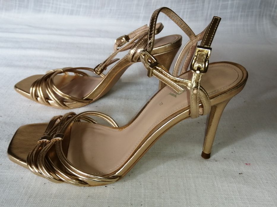 Buty szpilki sandały Zara r 37 obcas 9 cm
