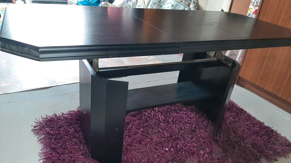 Stół,Stoły Ława czarna