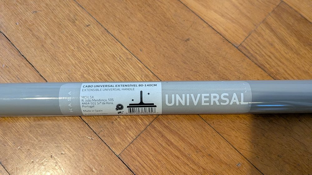 Mopa Plana Universal com Cabo Extensível (80–140 cm)