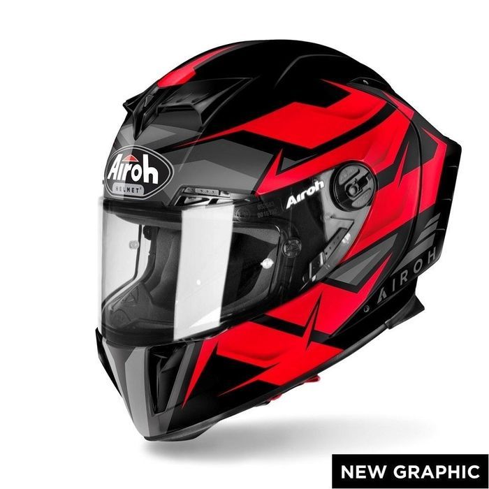 capacete gp550s wander vermelho matt airoh