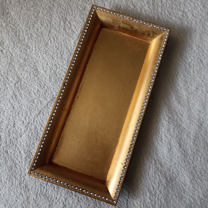 Поднос декоративный / Поднос винтажный / Поднос / Блюдо / Декор