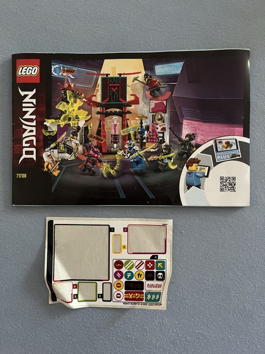 Lego Ninjago sklep dla graczy (gamers market) KOMPLETNY!!!