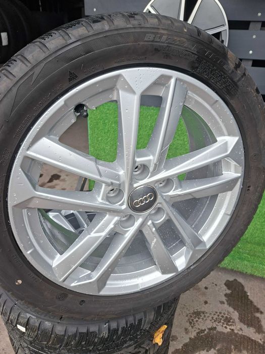 [K9] -> KOŁA ZIMOWE,ALUFELGI 17'' 5x112 ORYGINAŁ AUDI A3 8P,8V,8Y,A4 B5,B6,B7+225/45R17. Jak Nowe <-
