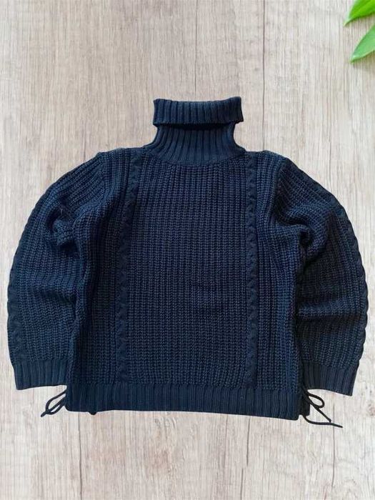 Sweter dzianinowy Black premium by Emp goth emo gothic sweater 2XL