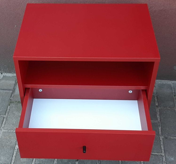 szafka nocna ines bordo