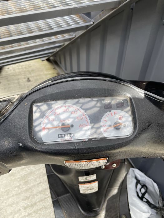 suzuki lets 2 бабочка скутер мопед