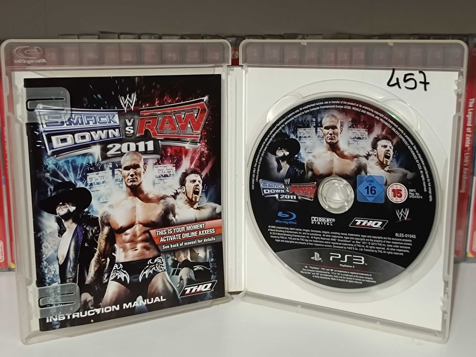 Ps3 Jogos WWE Smackdown Vs Raw 2010 e 2011