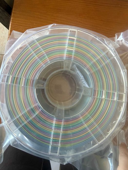 Conjunto de filamento de impressora Silk PLA gradiente filamento PLA filament 1kg 1.75mm