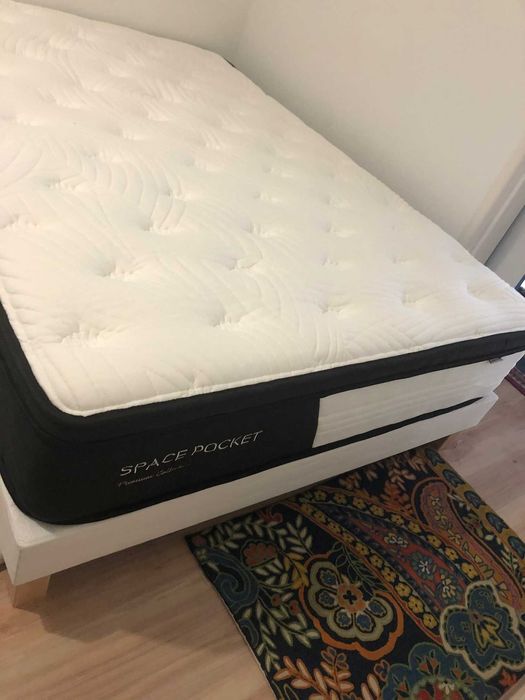 Colchão Space Pocket super novo com summier 140X190