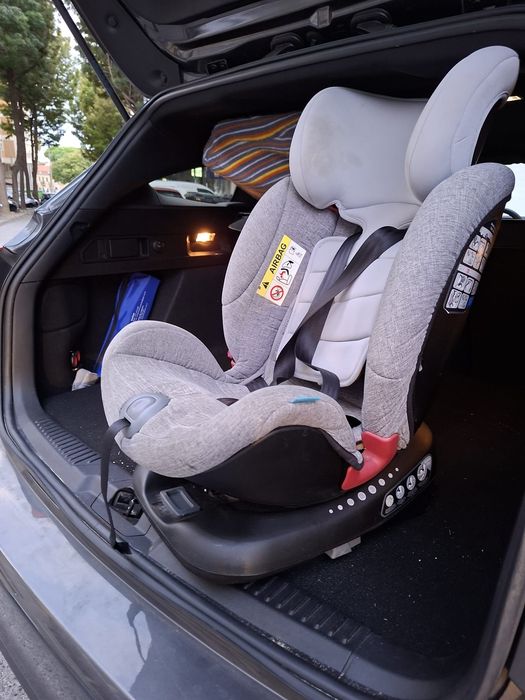Cadeira de bébé isofix e rotação 360