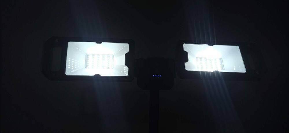 Reflektor Lampa Led stojąca, składana 5000lm jak Yato YT-81811