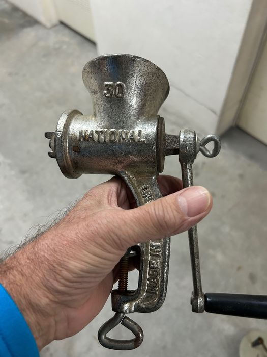 Picadora de carne manual