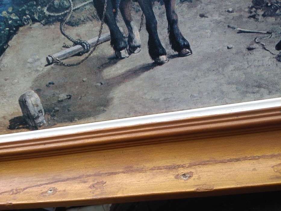 Dois quadros antigos de parede64861390518402122