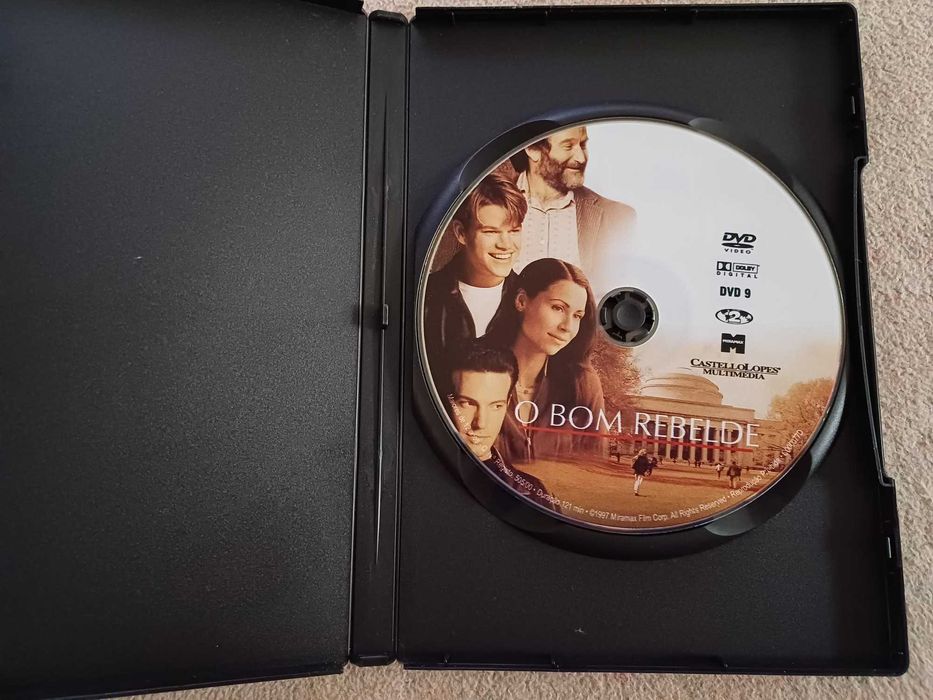 DVD O Bom Rebelde, de GvSant,c Robin Williams, Matt Damon, Ben Affleck
