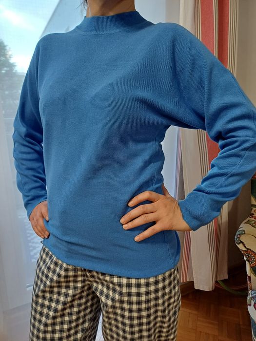 Niebieski sweter Pieces r.  XS/S