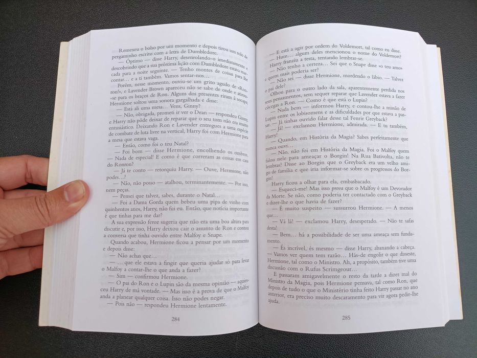Livro "Harry Potter e o Príncipe Misterioso", J. K. Rowling