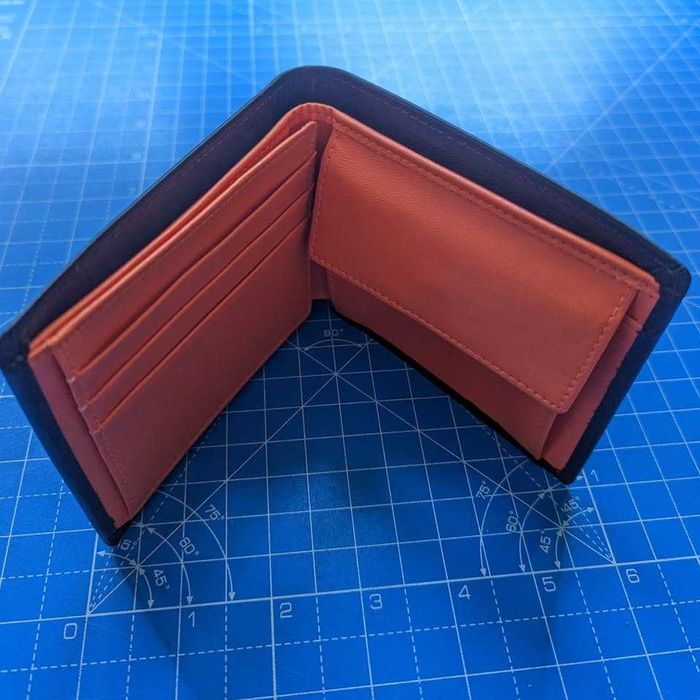 Carteira Teehon com 10 ranhuras, RFID, bolsos para notas e moedas