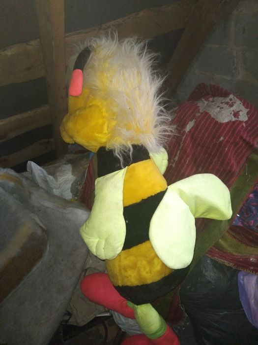 М'яка іграшка бджола, мягкая игрушка пчела