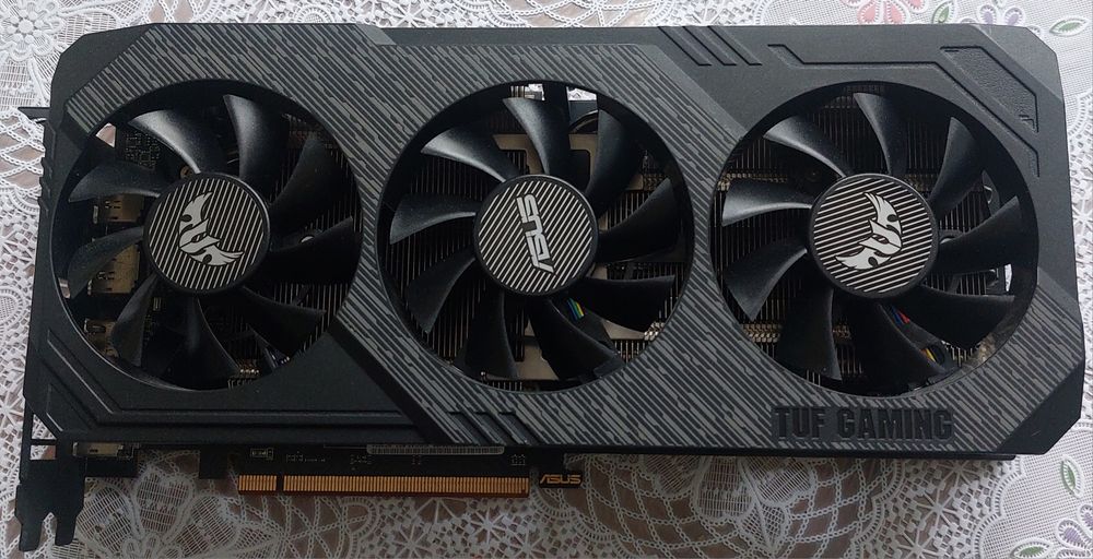 Відеокарта Asus PCI-Ex Radeon RX 5700 XT TUF Gaming X3 OC 8GB GDDR6 (256bit) (1730/14000) (HDMI, 3 x DisplayPort) (TUF 3-RX5700XT-O8G-GAMING)