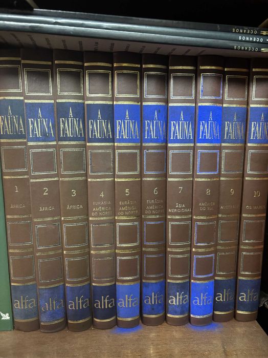 Coleção livros "A Fauna"
