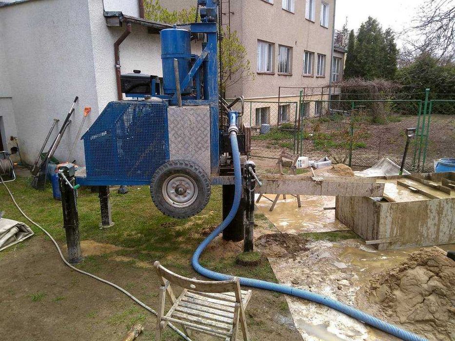 Wiercenie studni - Studnie głębinowe | Bez zniszczeń | Szukanie Wody
