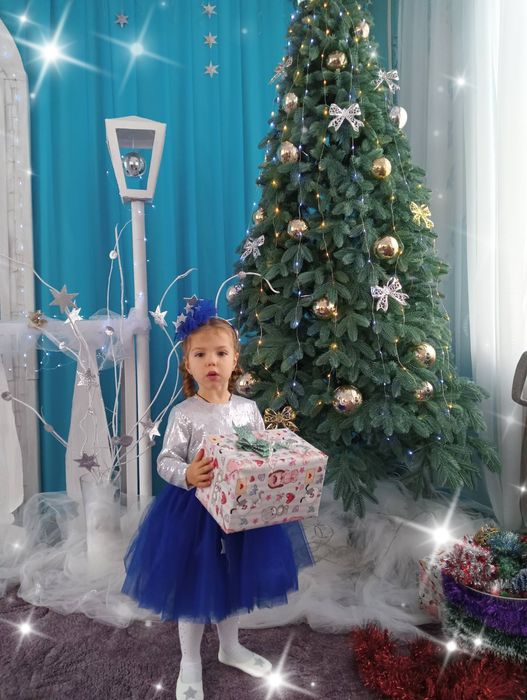 Святкова, новорічна сукня (зірочка)
