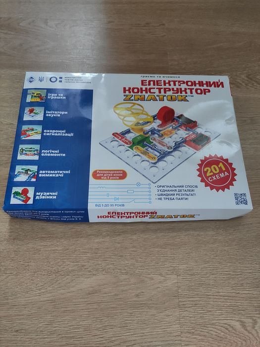 Електричний конструктор "201 схема"  Знаток