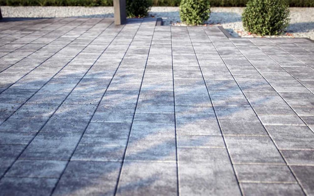 Kostka  BRUK Futura Lunga Modern szary multicolor