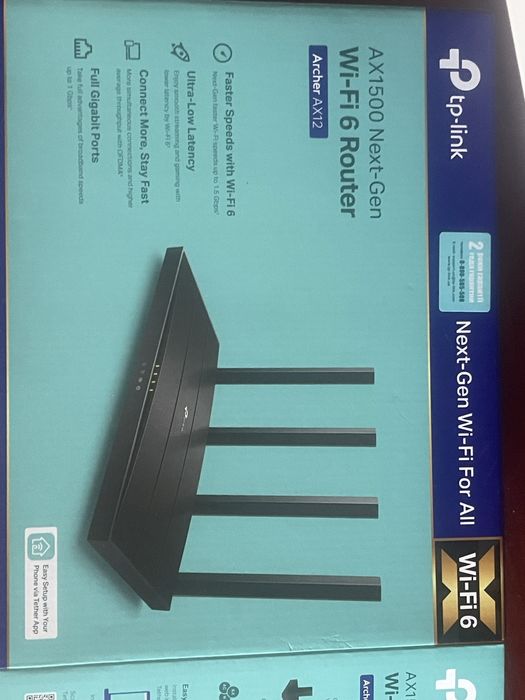 Wi-Fi роутер TP-Link Archer AX12 (Wi-Fi 6, AX1500)