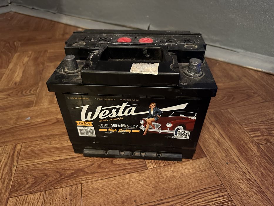 Аккумулятор Westa 60Ah 580A 12V