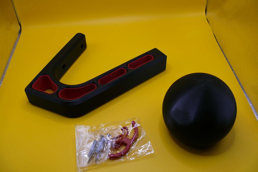 Suporte de Capacete/Chaves/Casaco de Parede